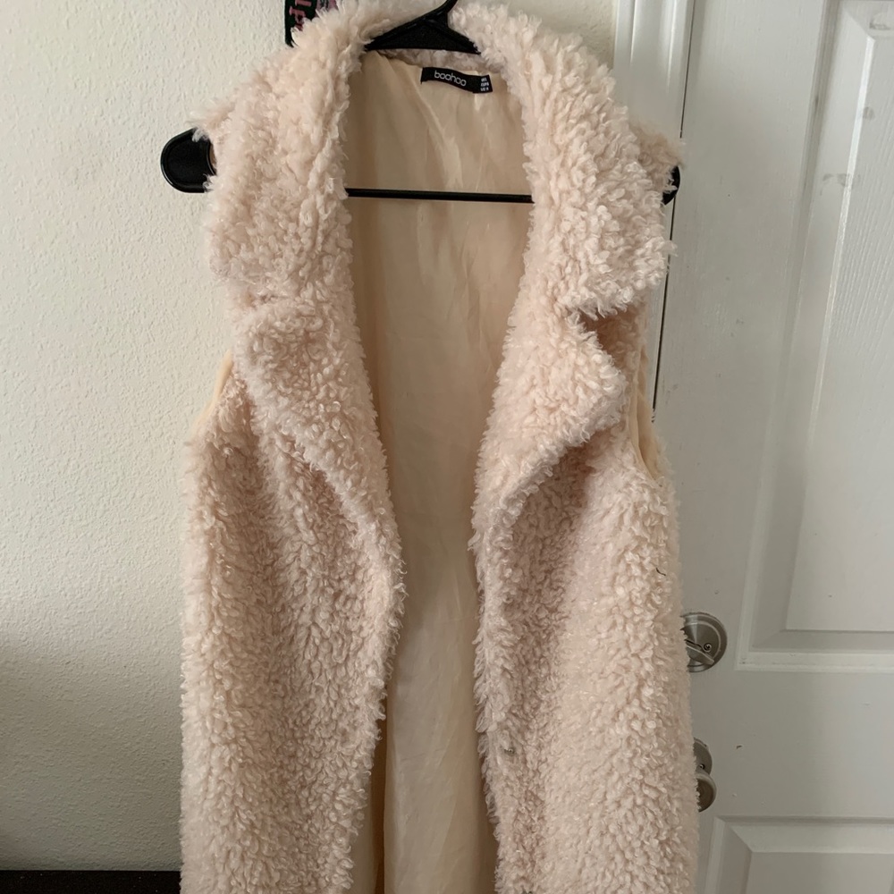 Teddy style vest